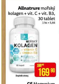 Teta Allnature mořský kolagen nabídka