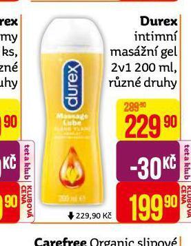 Teta Durex intimní masážní gel nabídka