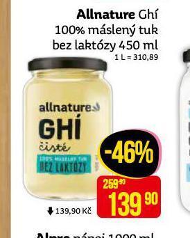 Teta Allnature ghí nabídka
