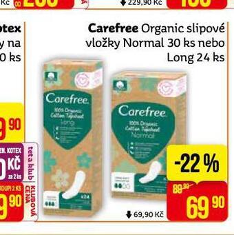 Teta Carefree slipové vložky nabídka