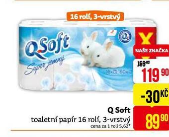 Teta Q soft toaletní papír nabídka