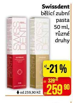 Teta Swissdent zubní pasta nabídka