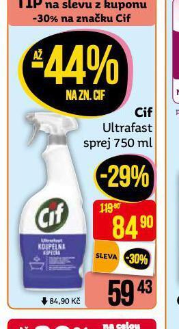 Teta Cif sprej nabídka