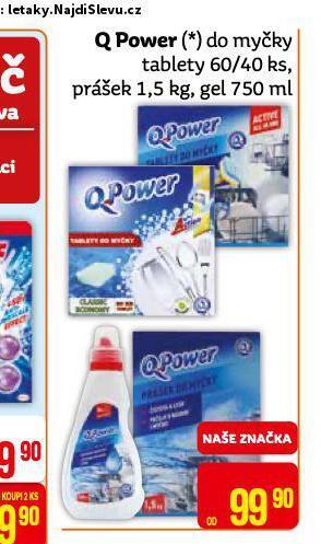 Teta Q power tablety do myčky nabídka