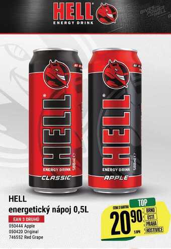 Tamda Foods Hell energetický nápoj 0,5l nabídka