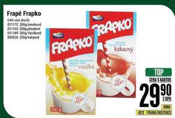 Tamda Foods Frapé frapko nabídka