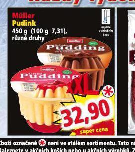 Norma Muller puding nabídka