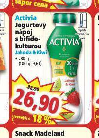 Norma Activia jogurtový nápoj nabídka