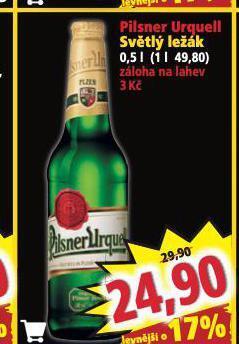 Norma Pivo pilsner urquell nabídka