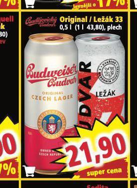 Norma Pivo budweiser budvar nabídka