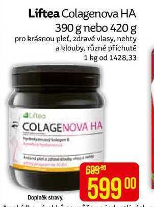 Teta Liftea colagenova ha 390 g nabídka