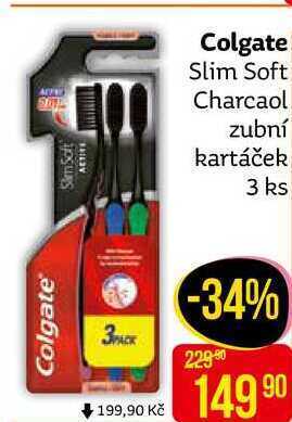 Teta Colgate zubní kartáček 3 ks nabídka