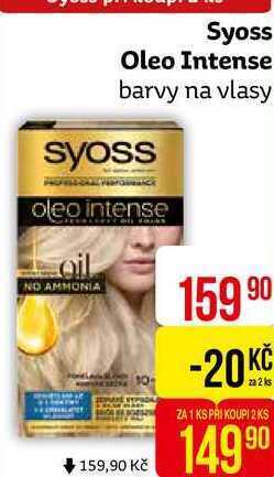 Teta Syoss oleo intense barva na vlasy nabídka