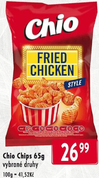 Qanto Chio Chips 65g nabídka