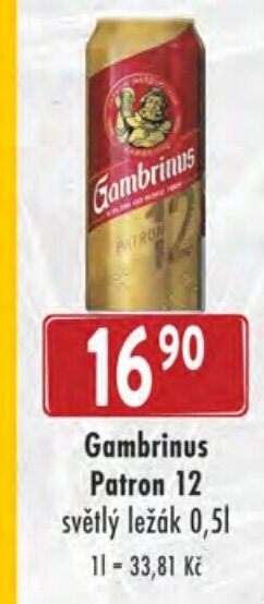 Astur&Qanto Gambrinus Patron 12 nabídka