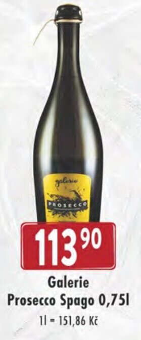 Galerie Prosecco Spago 0,75 l.