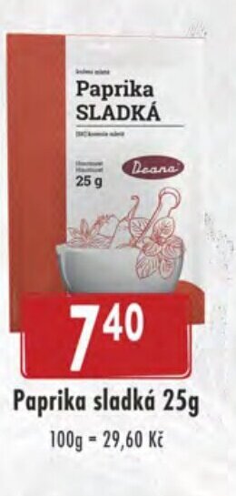 Astur&Qanto Paprika sladká 25g nabídka