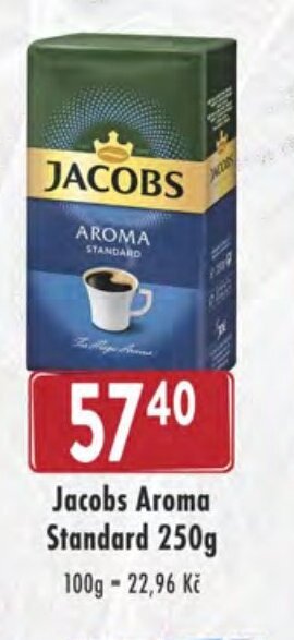 Astur&Qanto Jacobs Aroma Standard 250g nabídka