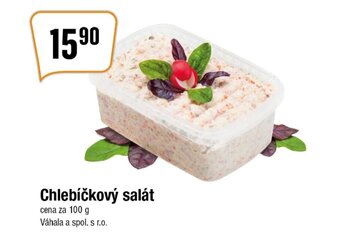 TEMPO Chlebíčkový salát nabídka