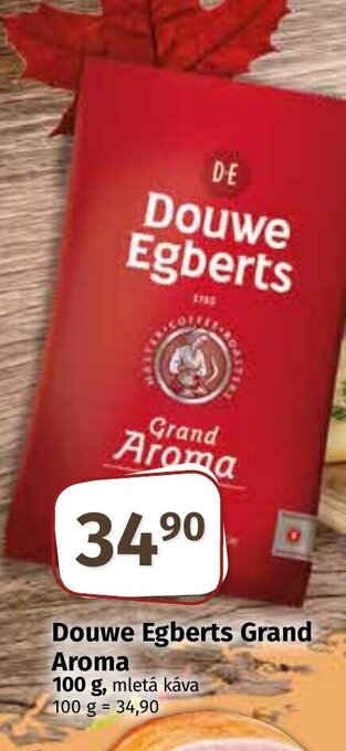 COOP TIP Douwe Egberts Grand Aroma 100 g. nabídka