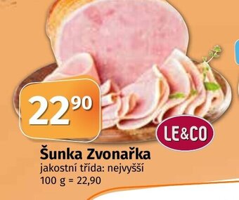 COOP TIP Šunka Zvonařka nabídka