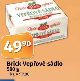Brick Vepřové sádlo 500 g