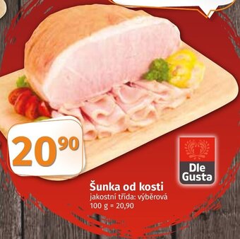 COOP TIP Šunka od kosti nabídka