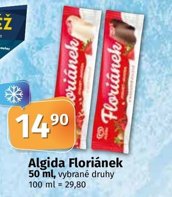 COOP TIP Algida Floriánek 50 ml nabídka