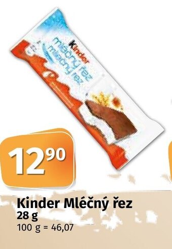 COOP TIP Kinder Mléčný řez 28 g. nabídka