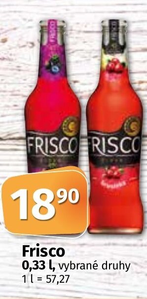 COOP TIP Frisco 0,33 l. nabídka