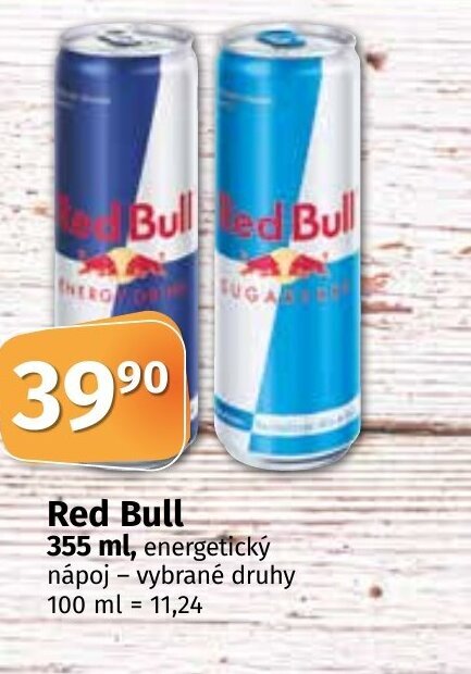 COOP TIP Red Bull 355 ml. nabídka