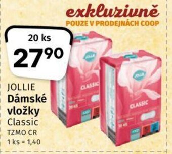 Coop JOLLIE Dámské vložky nabídka