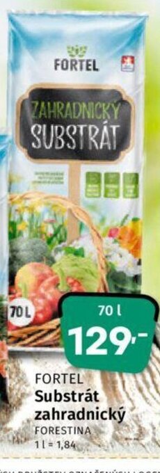 Coop FORTEL Substrát zahradnický nabídka