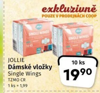 Coop JOLLIE Dámské vložky Single Wings nabídka