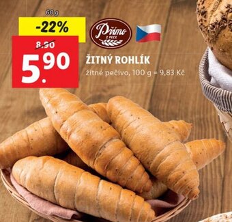 Lidl ŽITNÝ ROHLÍK nabídka