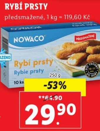 Lidl RYBÍ PRSTY nabídka