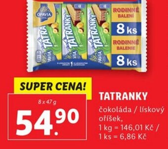 Lidl TATRANKY nabídka