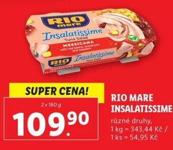 Lidl RIO MARE INSALATISSIME nabídka