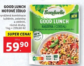 Lidl GOOD LUNCH HOTOVÉ JÍDLO nabídka