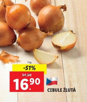 Lidl CIBULE ŽLUTÁ nabídka