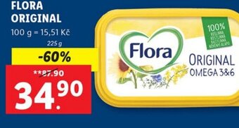 Lidl FLORA ORIGINAL nabídka