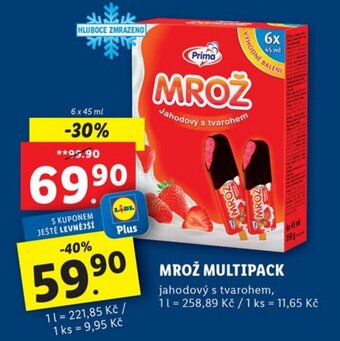Lidl MROŽ MULTIPACK nabídka