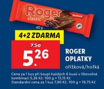 Lidl ROGER OPLATKY nabídka