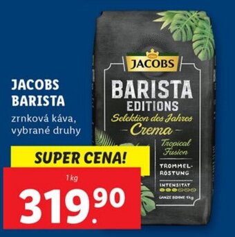 Lidl JACOBS BARISTA nabídka