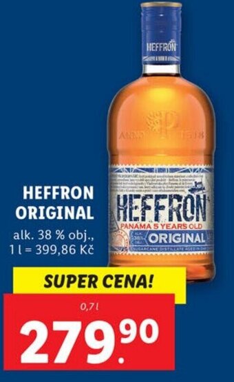 Lidl HEFFRON ORIGINAL nabídka