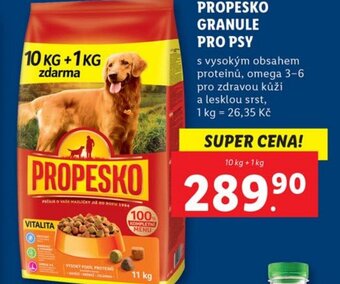 Lidl PROPESKO GRANULE PRO PSY nabídka