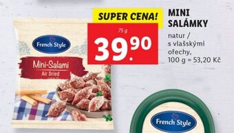 Lidl MINI SALÁMKY nabídka