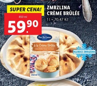 Lidl ZMRZLINA CRÈME BRÛLÉE nabídka