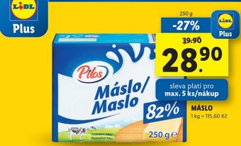 Lidl Pilos MÁSLO nabídka