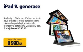 Datart iPad 9. generace nabídka